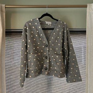 NWOT Madewell Texture & Thread Boxy Bobble Cardigan XXS